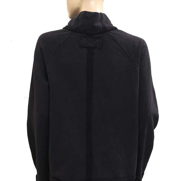 Free People We The Free Just A Game Half-Zip Sweatshirt Top Slouchy L NEW 282629 - Picture 7 of 8